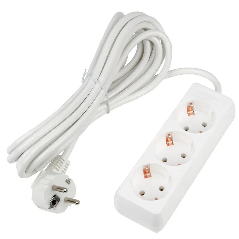 3x5m 带接地延长线 16A Ultra S-GCU3-5 WHITE 白色 Uniel UL-00010002