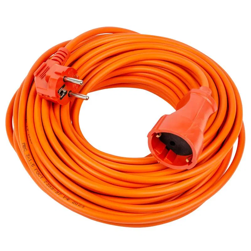 带接地延长线 1x20m 16A YXз16-101 /UCK-1N/3x150/20M/O ORANGE PVS 3x150 橙色 TM Uniel UL-00010797