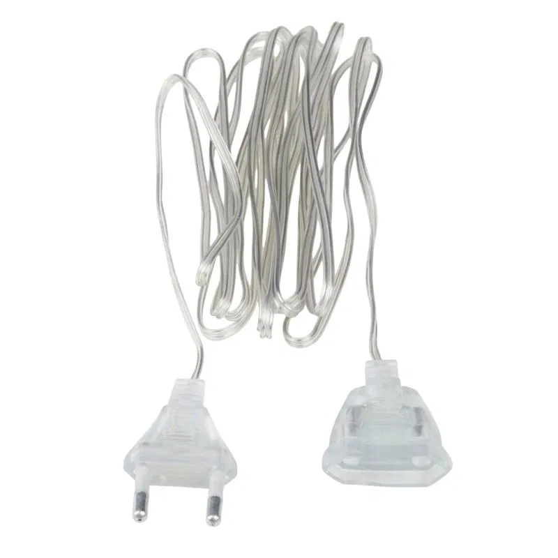 Extension cord for connecting garlands 10m. 100W type Y25 clear. Uniel UL-00010945