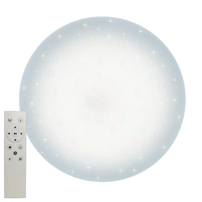 ULI-D214 灯具 96W/SW/50 SATURN-2 LED 96W 3000K/4000K/6500K 7300lm 吸顶式 带调光器 附带遥控器 Uniel UL-00010963