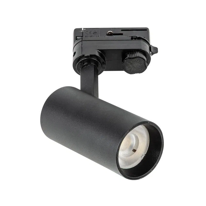 LED track spotlight ULB-T55-30W/4000K BLACK 30W 4000K IP40 2700lm white light black body Uniel UL-00011206
