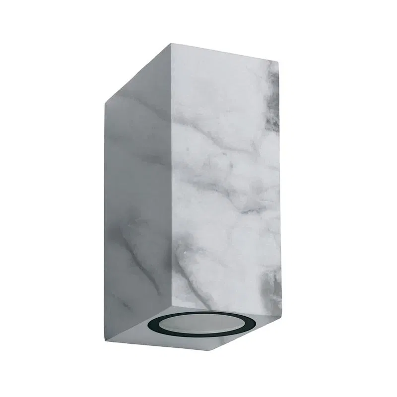 Outdoor luminaire MARBLE UUL-P42A 2x6W IP65 for two GU10 lamps architectural surface-mounted marble body Uniel UL-00011362
