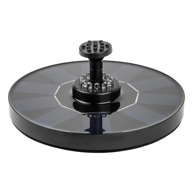 Garden lamp USL-S-825/PT180 "Fontan" IP44 solar panel 12 LEDs RGB light floating Uniel UL-00011598