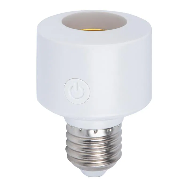Uniel UL-00011712 智能 Wi-Fi + Bluetooth 灯座适配器 E27 220V 100W 语音控制 + UnielSmart App 白色