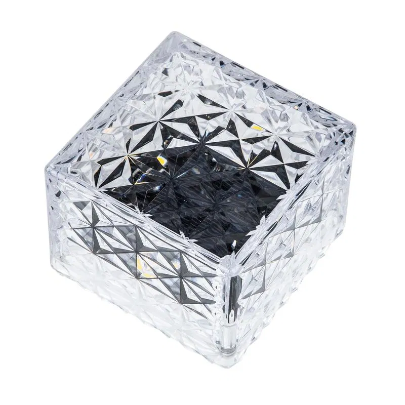 Светильник USL-F-172/PT050 ICECUBE садовый на солнечн. батарее 4 светодиода теплый бел. свет 1хАА Ni-Mh аккумулятор в/к IP44 TM Uniel UL-00011750