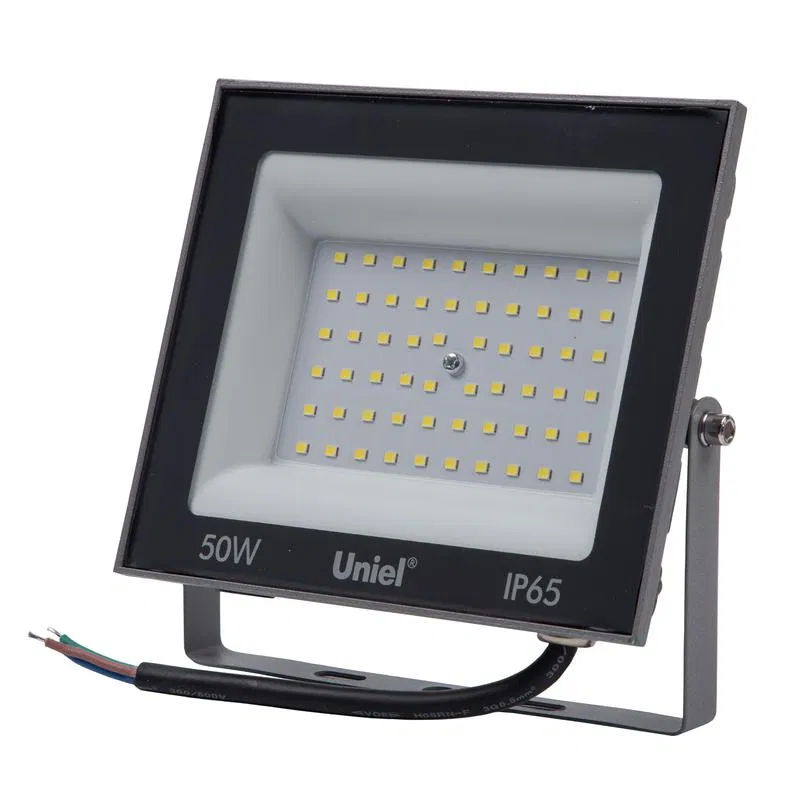 LED投光灯 ULF-F23-50W/6500K IP65 160-240В GREY Uniel UL-00011846