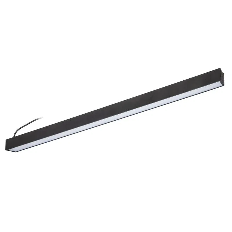 Светильник светодиодный ULO-K10D 22W/4000К/L50 BLACK 22Вт 4000К IP65 линейный подвесной черн. Uniel UL-00012020
