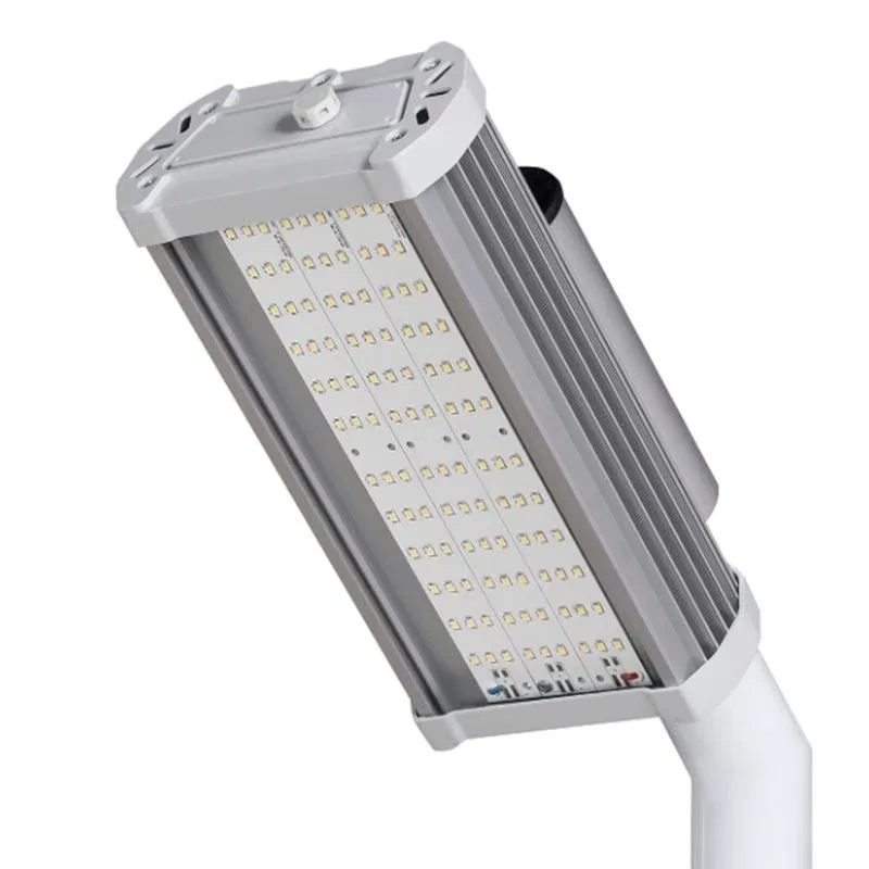 Светильник светодиодный КСС Д ULV-R24J 120W/5000К IP65 SILVER 120Вт 5000К уличный консольный бел. свет Uniel UL-00012293