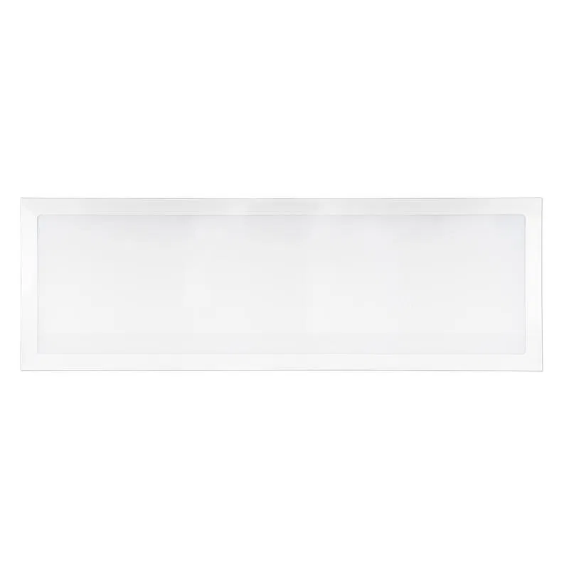 LED luminaire ULP-30120 40W/4000K/EMG IP54 CLIP-IN CUATRO OPAL SMOOTH ceiling recessed with battery backup. white uniform light 4000K 1200x300x50mm complete with driver. steel. Uniel UL-00012329
