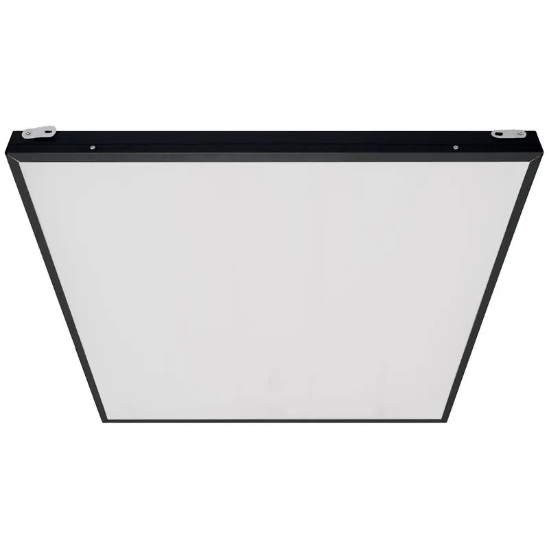 LED ceiling recessed luminaire white light (5000K) 4600lm 588x588x40mm black body complete with driver ULP-6060 40W/5000K IP40 GRILYATO OPAL BLACK TM Uniel UL-00012427