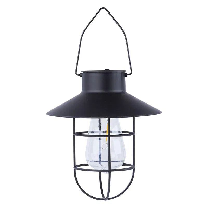 "复古灯笼" USL-S-280/PT200 VINTAGE LANTERN IP44 太阳能花园吊灯 1 铈灯暖白光 1xAA Ni-Mh 蓄电池 内置 TM Uniel UL-00012699