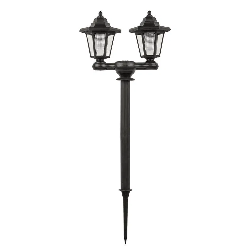 "Retro" USL-S-188/PM1500 RETRO IP44 garden solar lamp 2 LEDs white light 1xAA Ni-Mh battery in/out TM Uniel UL-00012700