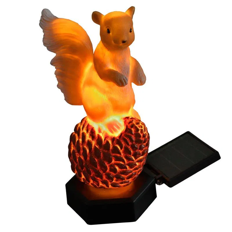 “Belka” USL-S-834/PM410 SQUIRREL IP44 太阳能园艺灯，1个暖白光LED，1xAA Ni-Mh 电池，TM Uniel UL-00012769