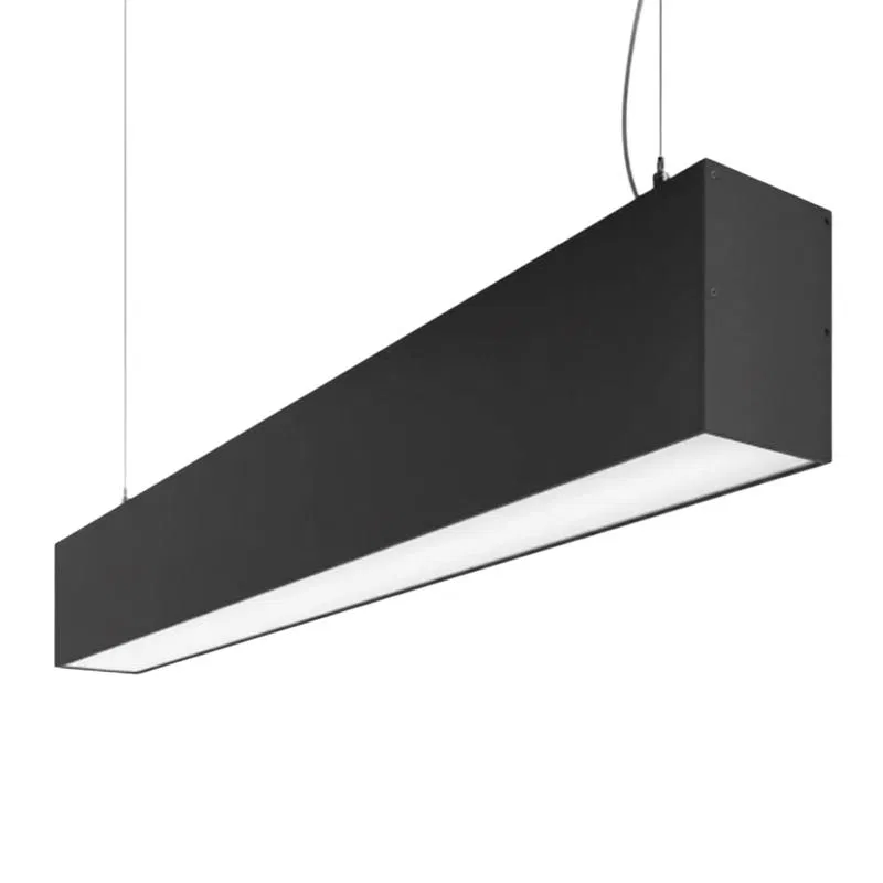 LED灯具 ULO-K10D 30W/5000K/L60/H IP40 BLACK 30W 5000K IP40 2800lm 线型悬挂铝材黑色 TM Uniel UL-00013169