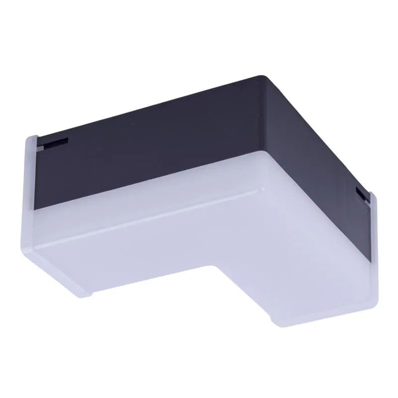 LED luminaire ULO-N11L-8W/6500K/120D IP40 BLACK 8W 6500K IP40 2000lm 120deg. L-shaped. alu. black TM Uniel UL-00013278