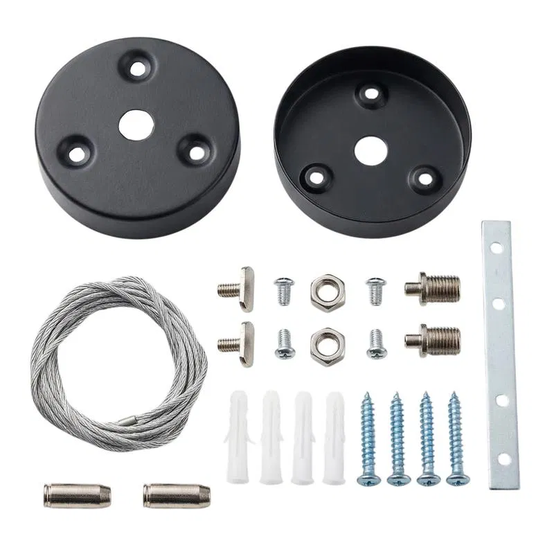 UFL-N10H 1.5M SET BLACK 吊装安装套件，适用于 1.5m 吊绳，黑色，TM Uniel UL-00013281