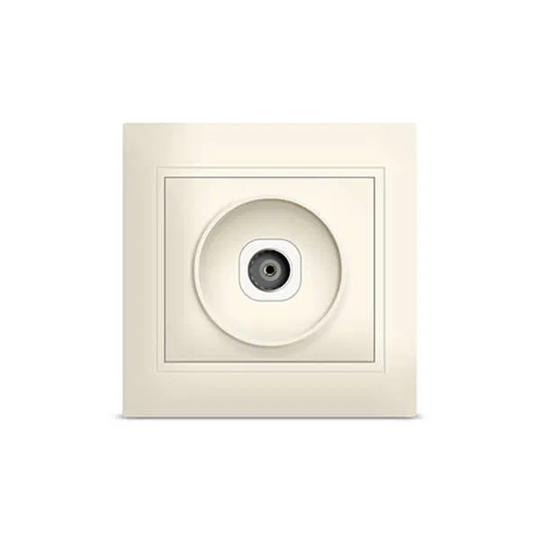TV socket TV Seville ivory UNIVersal B-C0027