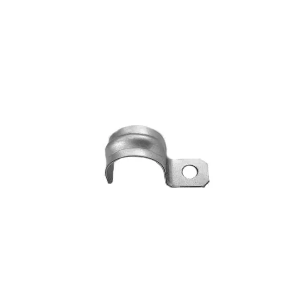 Single-leg fastening clip d21-22mm metal (pkg. 100pcs) Ural Pak AR-00122-100