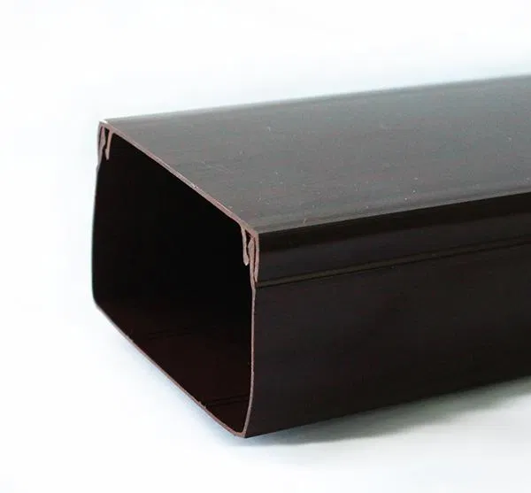 Cable trunking 60x40 L2000 with double lock wenge Ural Pak KK-4860040-040
