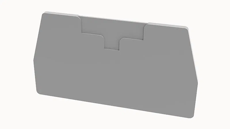 Крышка торцевая для измерительныйх клемм UTB-6S сер. UTL G-UTB-6S-GY