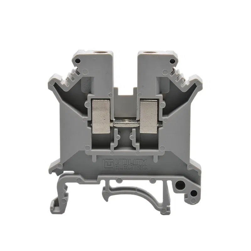 Screw terminal block cross-section 4mm2 width 6.2mm mounting NS 35/7.5 NS 35/15 NS 32 series UTL JUT1-4-GY
