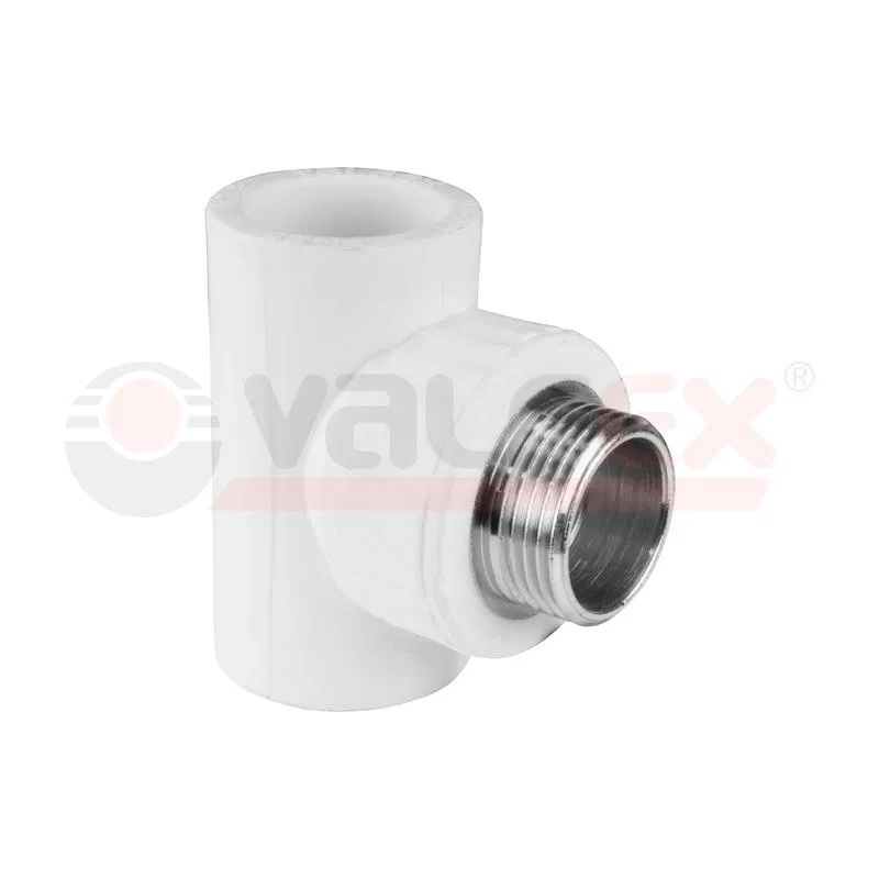 Тройник переходной с наружной резьбой 25х3/4дюймх25 (45/15) VALFEX 10128025