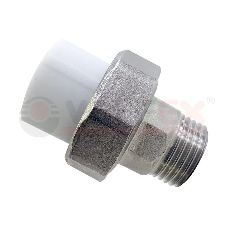 Муфта усиленная комб. разъем. (американка) с внутренней резьбой 63х2дюйм (12/4) бел. VALFEX 10155050У