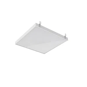 LED luminaire BASIC Grilyato 588x588x50 54W 4000K with suspension bars and diffuser prism VARTON B1-R3-00010-31G03-2006040