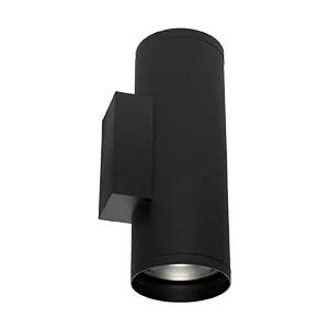 Светильник светодиодный архитектурный Gutta Twin 2х15Вт 4000К IP67 18град. RAL9005 черн. VARTON V1-G1-90330-01L02-67T1540