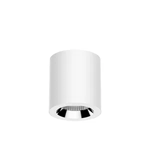 Светильник LED "ВАРТОН" DL-02 Tube накладной 125*135 18W 4000K 35° RAL9010 белый матовый