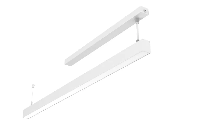 Светильник светодиодный Angusta 2001х35х45 69Вт 3000К IP40 подвесной аварийный автономный постоянного действия рассеив. опал VARTON V1-R0-00244-30A00-4006930