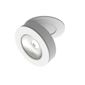 LED luminaire DL-Axel Lite 12W 3000K 36deg. 100x45mm round recessed white VARTON V1-R0-00314-10L36-2101230