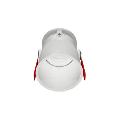 Frame for modular luminaire FLEX 50 05 95x70 round recessed swivel RAL 9010 VARTON V1-R0-00435-10009-2000000