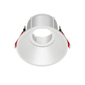 Frame for modular luminaire FLEX 50 07 110x48 round recessed swivel RAL 9010 VARTON V1-R0-00435-10012-2000000