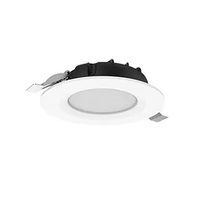 LED 灯 "VARTON" DL-SLIM 圆形嵌入式 121*38mm 10W 6500K IP44 安装直径 95 mm