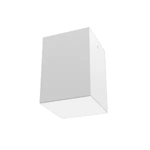 Светильник светодиодный DL-Box 9Вт 4000К 120х120х170 накладной RAL9003 бел. муар с опаловым рассеив. VARTON V1-R0-00818-20000-2000940
