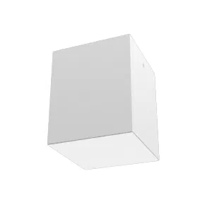 Светильник светодиодный DL-Box 18Вт 4000К 140х140х170 накладной RAL9003 бел. муар с опаловым рассеив. DALI VARTON V1-R0-00819-20D01-2001840