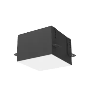 Светильник светодиодный DL-Grill CRI90 для потолка Грильято 150х150мм 15Вт 4000К 140х140х100мм встраив. RAL9005 черн. муар диммер DALI VARTON V1-R0-91809-10D01-4001540