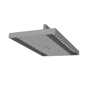 Светильник светодиодный TT-Crisp Double 295х200х90 35Вт 4000К RAL7045 сер. муар диммер DALI VARTON V1-R1-70320-90D42-2003540