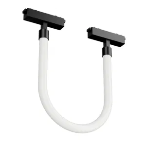 Светильник светодиодный Flex Tube Opal L500 для магнитной системы Galakti 244x26x315 8Вт 4000К 360град. CRI>95 трековый подвесной черн. VARTON V1-R1-97011-93000-2000840