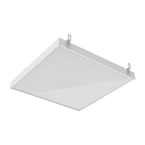 LED luminaire GR070 2.0 588x588x50 45W 5000K IP40 with suspension bars with white diffuser VARTON V1-R3-00010-31PR0-2004550