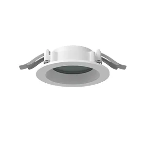 Светильник светодиодный DL-01 Pro 100мм 8Вт 4000К 120x49мм IP65/40 круглый встраив. RAL9003 бел. муар с закаленным силикатным стеклом VARTON V1-RF-00111-GL000-6500840