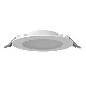 Светильник светодиодный DL-01 Slim 160мм 15Вт 4000К CRI90 176х39мм IP65/40 рассеив. опал RAL9003 бел. муар диммер DALI VARTON V1-RF-0R083-10D01-6501540