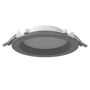 Светильник светодиодный DL-01 Pro 160мм 20Вт 3000К CRI90 176x51мм IP65/40 рассеив. опал RAL7045 сер. муар VARTON V1-RF-7R183-10000-6502030