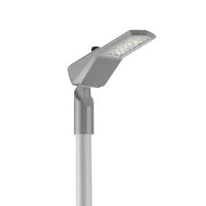 Светильник светодиодный Levante Plaza 40Вт кронштейн 48мм 3000К уличный RAL7045 сер. муар DALI ZHAGA VARTON V1-S1-70648-40Y34-6604030