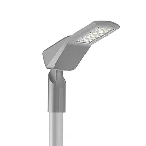 Levante Yard 30W LED lighing fixture, 60mm bracket, 4000K, outdoor, grey RAL7045, muar VARTON V1-S1-70660-40L05-6603040