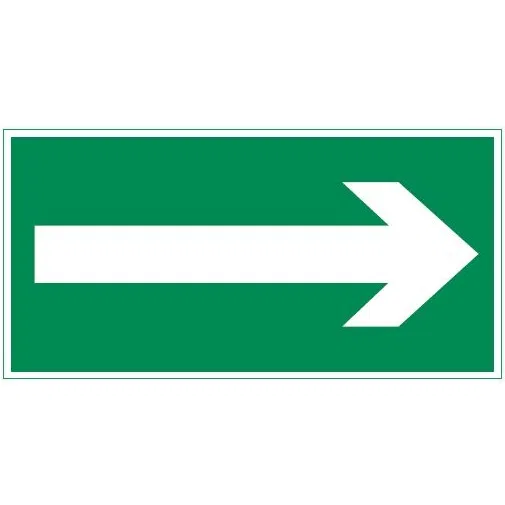 Знак Resist "Указательная стрелка" VARTON V4-EM-00.0057.ADV-0002