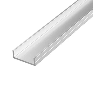 Surface-mounted profile for LED strip AC230V 18.5x8mm L2440 (maximum strip width 14.9 mm) with a set of steel mounting clips alum. (8pcs) VARTON V4-R0-70.0001.KIT-2301