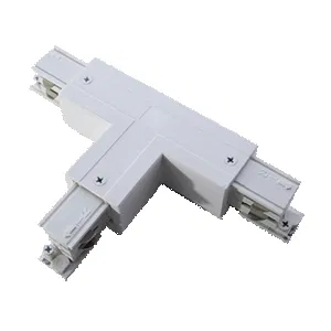 T-shaped connector left (external) white VARTON V4-R4-00.0011.TRK-0001