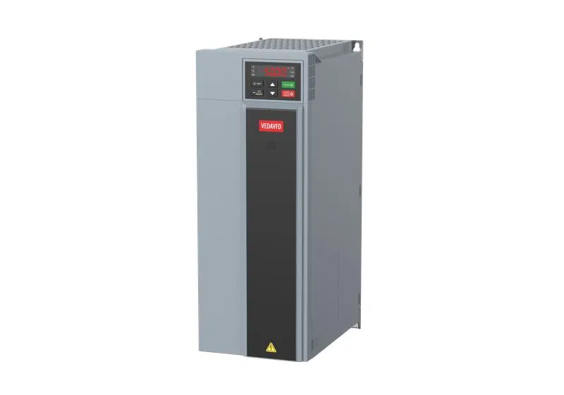 Frequency converter VF-101-P5K5-0020-U-S2-E20-B-H input 220V output 5.5kW output 20A overload current 30A built-in braking key external choke VEDA ABC00105